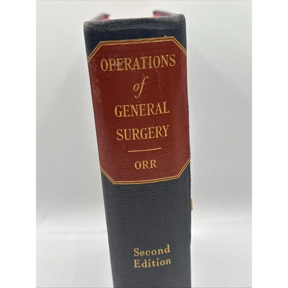 Orr's Operations of General Surgery 2nd Ed 1949 Saunders Medical‎ *READ (e11)
